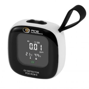PCE Instruments PCE-RCM 6 Rilevatore di gas ozono per il monitoraggio della qualità dell'aria interna, misura temperatura e umidità