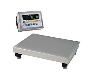 PCE Instruments PCE-SD 30SST C Water-resistant stainless steel precision scale, ideal for areas with high humidity and hygienic requirements