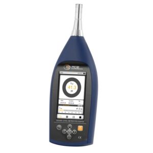 PCE Instruments PCE-SLM 50 Datalogger acustico Classe 1 IEC 61672 con microfono 1/2", 30+ parametri e connettività WiFi/Ethernet