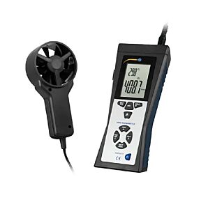 PCE Intruments PCE-VA 11 Misuratore di portata - Anemometro per misurare la velocità del vento, della temperatura dell'aria e delle superfici