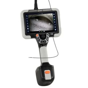 PCE Instruments PCE-VE 1500-22190 Boroscopio con testina a 4 direzioni, angolo di visione 120°, diametro telecamera 2.2mm, lunghezza sonda 1m