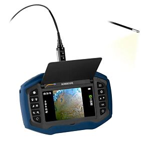 PCE Instruments PCE-VE 270SV Endoscopio a batteria con sonda da 3mm per ispezione di motori e parti di macchine, memoria SD, uscita HDMI e sonda impermeabile