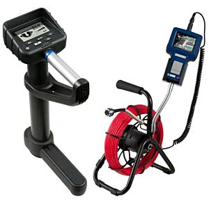 PCE Instruments PCE-VE 380N-LOC Videoscopio per industrie, artigiani o officine, diametro testina di 28mm, lunghezza cavo scorrevole 30 metri