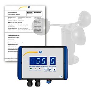 PCE Instruments PCE-WSAC 50-310 Anemometro per la misurazione del vento a partire dai minimi movimenti del vento