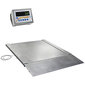 PCE Instruments PCE-SD 600-SST Bilancia per barili in acciaio inossidabile, precisione fino a 600 kg con funzioni avanzate per pesature facili e affidabili