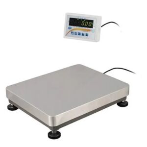PCE Instruments PCE-SDF 63 Bilancia per silos con piattaforma 500x600 mm, controllo livello, 3 uscite OC, interfaccia RS-232/RS-485, opzionale uscita analogica 4-20 mA e 0-10 V