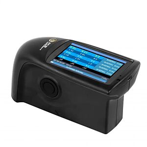 PCE Instruments PCE-PGM 100 Glossmetro portatile, misura precisa con geometrie 20°, 60°, 85°, display TFT 3,5", memoria interna e software di analisi per controllo qualità