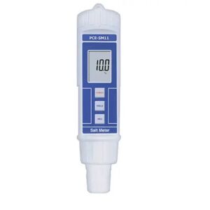 PCE Instruments PCE-SM 11 Salinometro compatto e preciso per misurare rapidamente la salinità in soluzioni acquose non sature, con compensazione automatica della temperatura