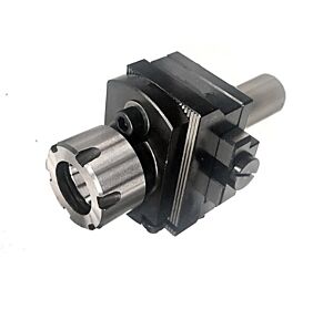 142.220B Portautensile per recessi interni per torni automatici diametro gambo cilindrico dia. 20mm, serraggio utensile con pinza ER16