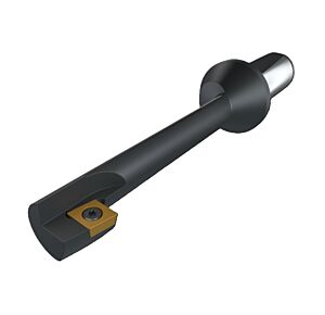BMRE-500 GASPARI UTENSILI Retrolamatore a fissaggio meccanico per lamatura dia 50mm, lunghezza utile 125mm, ingresso foro 28mm con gambo dia 32mm Weldon – Whistel Notch