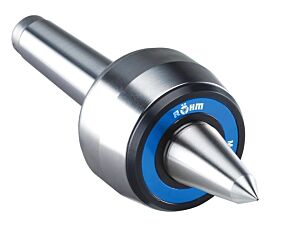 Contropunte rotanti Roehm HLV PRO con cuspide prolungata e gambo cono morse, corpo temprato e rettificato - Cuspide 60°