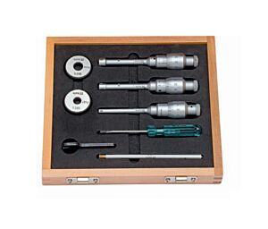 2503392 RUPAC Set di micrometri per interni millesimali a 3 punte Serie MicroMet PLUS, campo di misura 6-12mm