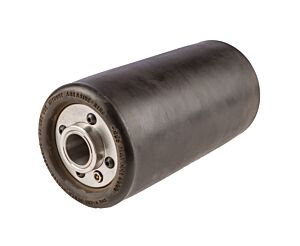 NEBES Elettromeccanica R-70 Pneumatic rubber roll for mounting abrasive cloth sleeve on Industrial Cleaner-Sander Model PR-2 - Sleeve diameter 70mm, width 200mm, hole 30mm