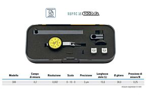2550308 Probe set with accessories MicroMet Plus series, model 308