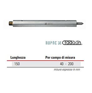 Verlängerung für mechanik Messschrauben Serie MicroMet, Länge 150 mm für Messbereich 40-100 mm