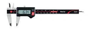 4103012 Calibri digitali Serie Mahr con funzione Lock, campo di misura 0-150, Precisione 0,03, Asta di profondità 3,8x1,3 con base per misure di profondità inclusa