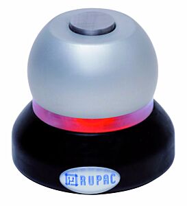RUPAC 4401100 Azzeratore di utensili Serie MicroMet Plus con segnale luminoso, modello R100L, Altezza 100mm, contatti diametro 17mm, dimensione base Ø60