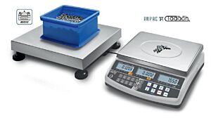 Piattaforma in acciaio inox, con Bilancia Serie CCS Digitronic PLUS