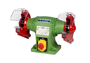 S-1 Smerigliatrice industriale in ghisa NEBES serie S - Motore trifase ad induzione 375W per mole 150x20x16 mm