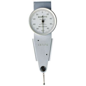 BORLETTI SC427 Comparatore bimilessimale a tasto orientabile, amagnetico Omnitast extra preciso, campo di misura 0.2mm, risoluzione 0.002mm