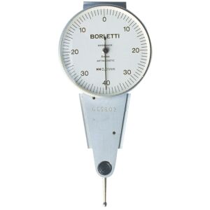 BORLETTI SC437 Comparatore centesimale a tasto orientabile, amagnetico Omnitast extra preciso, campo di misura 0.8mm, risoluzione 0.01mm