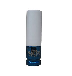 17970017 AIRTEC Bussola sottile rivestita in plastica in acciaio di alta qualità con attacco da 1/2", lunghezza 17mm realizzata per l'utilizzo su avvitatori