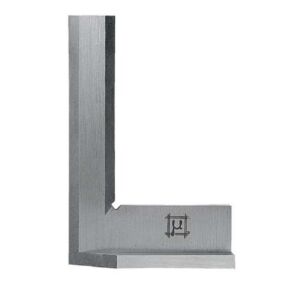 RUPAC 2983100 Squadre a filo con cappello bisellate in acciaio inossidabile Serie MicroMet, misura 100x70mm