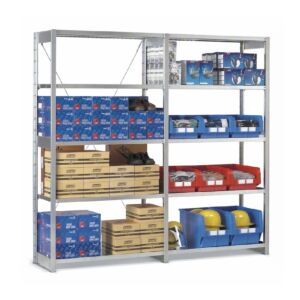 Fami ST2001 Scaffalatura ad incastro - Misura 2100x500x2000 mm