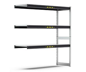 Arredamento Fami ST2011 Scaffalatura aggiuntiva ad ampia campata per aumentare lo spazio dello scaffale - Misure 2036x621x2016mm