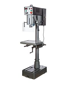 NEBES TC25IM Professionelle Säulenbohrmaschine mit Bohr- und Gewindeschneidfunktion, leiser Inverter-Motor