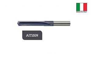 THP-2.800 Punte denti dritti in metallo duro da Ø2.0 a Ø12.0 a due taglienti, ad alte prestazioni con gambo cilindrico, profondità di foratura pari a 3xØ, rivestite in AlTiSiN