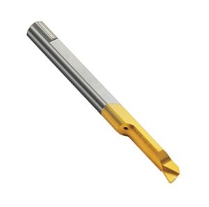MPL1R0.05L4K20 Micro Bareno sinistro per profili interni e barenatura Tiny Tools Carmex in metallo duro K20, fantina mobile