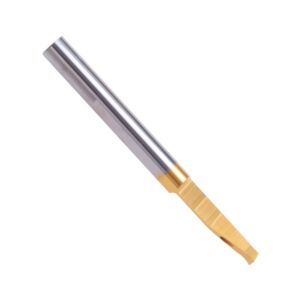 MVL6B2.0L10K20 Micro Bareno sinistro per scanalatura frontale profonda con partenza da faccia piena Tiny Tools Carmex in metallo duro K20, fantina mobile