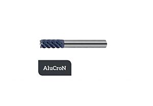 TM-H.545XL-0600 Fresa cilindrica multidenti per finiture ad alta velocità Ø6.0 DIN 6527 L, rivestita AluCroN