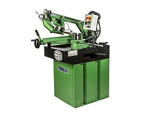 NEBES TM210 Einphasige industrielle Profi-Bandsägemaschine mit Induktionsmotor 450/600 W und Kühlsystem - Klinge 2080x20x0.90 mm