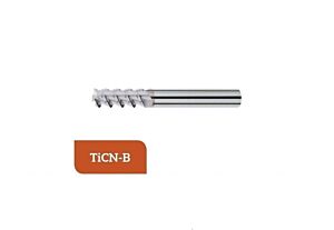 TM-3.360-1600C Fresa elicoidale 60° in metallo duro Ø16.0 a tre taglienti, forte torsione, taglio al centro, rivestita TiCN-B
