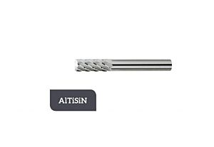 TM-3.51-1200L Fresa a elica 30° multidenti in metallo duro Ø12 a 6 taglienti rivestita AlTiSiN