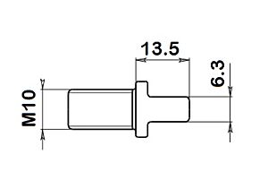164.992 Trascinatore per cono morse 2