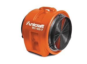UNICRAFT 6261040 - Tragbarer Axialventilator mit großem Gebläse, Luftmenge 7220 m³/h, 750 W, Modell MV 400 P