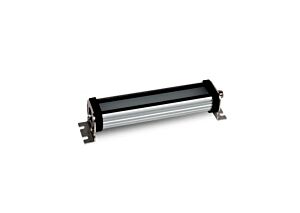 WESTELETTRIC 123NWL62/V Lampada-Tubolare LED orientabile con sistema di fissaggio e cavo di estensione, 6W, per macchinari industriali, Connettore M12 di serie, 24V dc, IP67, 900 Lumen