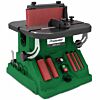 HOLZSTAR 5903510 Levigatrice a mandrino oscillante e a nastro 450W, modello OBSS 100 V, monofase 230V, potente motore per tutti i materiali in legno