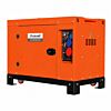 UNICRAFT 6731090 Generatore di corrente portatile a diesel 8.5 kW, modello PG-D 90 TEA-S HC, mono/trifase 230V/400V, con avviamento elettrico