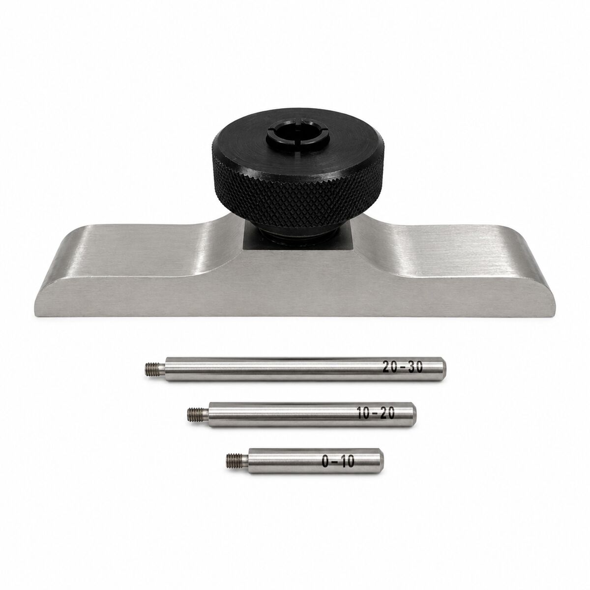 VOGEL 004.882 Base rettangolare per misure di profondità per comparatori - Dimensioni 101.5x17mm