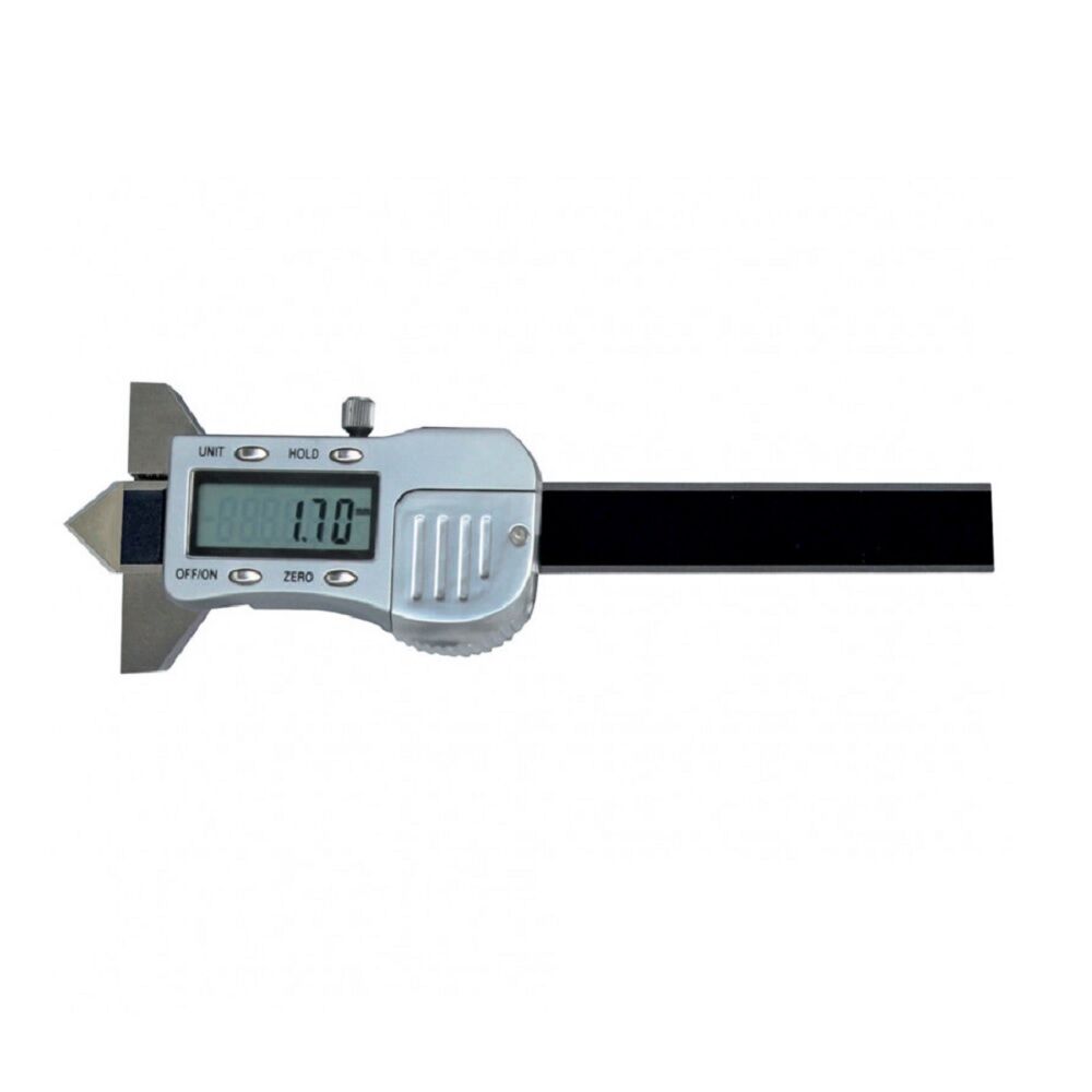 009.514 Digital depth calipers for reductions 90° in stainless steel hardened, for holes up to diameter 12mm and 0.01mm resolution