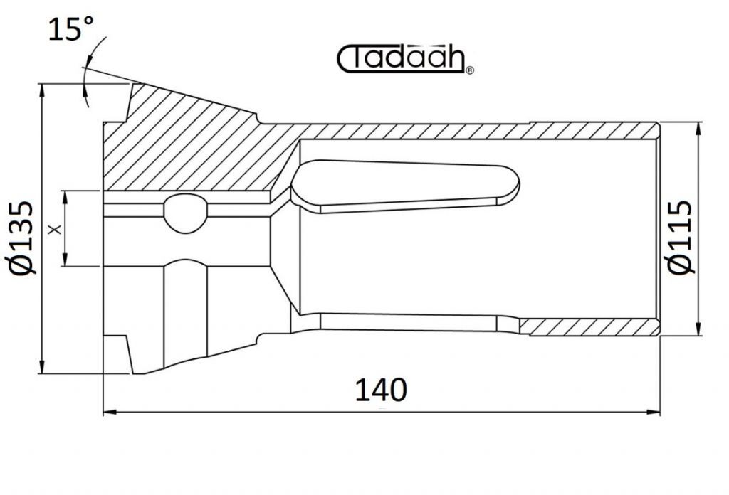 Pinza stringibarra a compressione per torni automatici a camme monomandrino e monomandrino a CNC