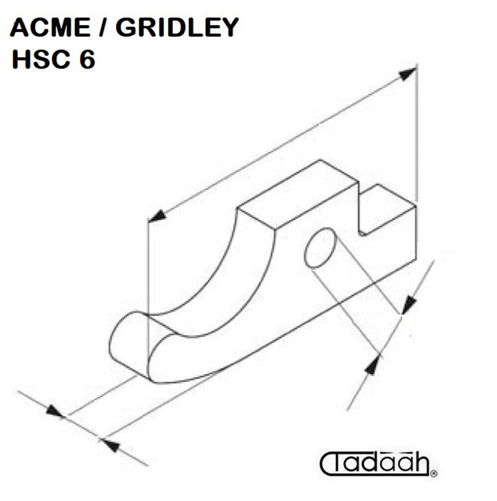 02977-1 Chuck lever for opening and closing clamp suitable for Acme/Gridley HSC6