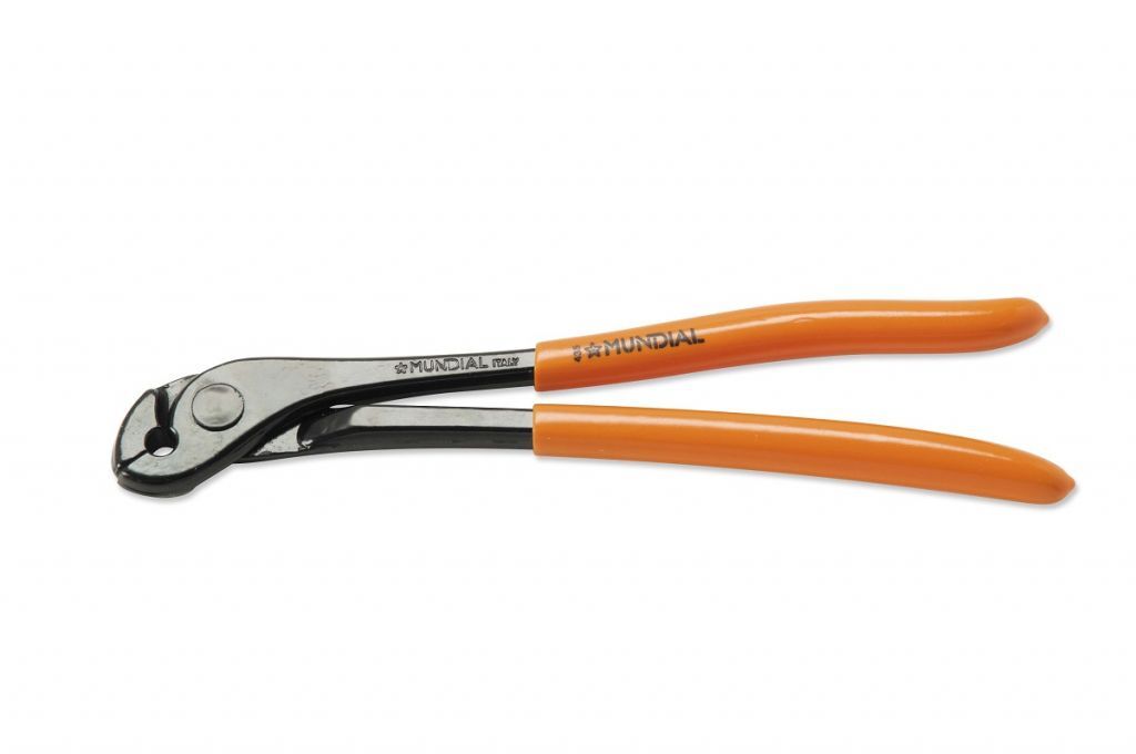 0436.015 PINZA CHIUSURA GANCI PER RETI TIPO GRANDE Ø9,3 + 1 KG. DI GANCI 7x22mm
