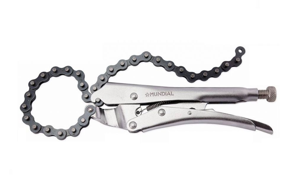 0483.010 PINZA AUTOBLOCCANTE A CATENA APERTURA DIAMETRO 150mm