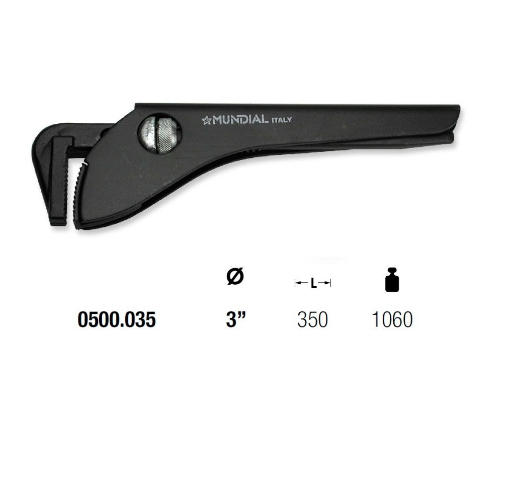 0500.035 SCHLAUCHAUFROLLER TYP LIGHTCC MUNDIAL - Ø3" - L=350