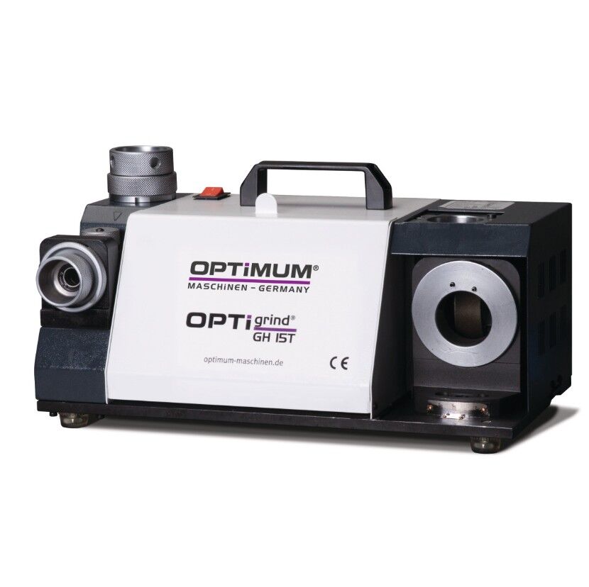 OPTIMUM 050OP0015 Spiralbohrer-Schärfmaschine aus HSS oder Hartmetall Modell OPTIgrind GH 15 T - Leistung 450W